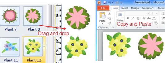 Use Flower Shapes