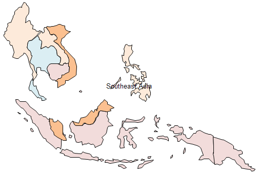Geo Map - Southeast Asia