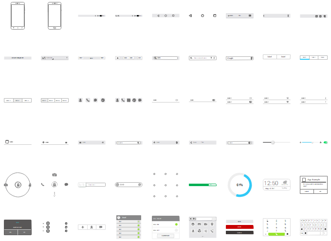 Android UI Symbols