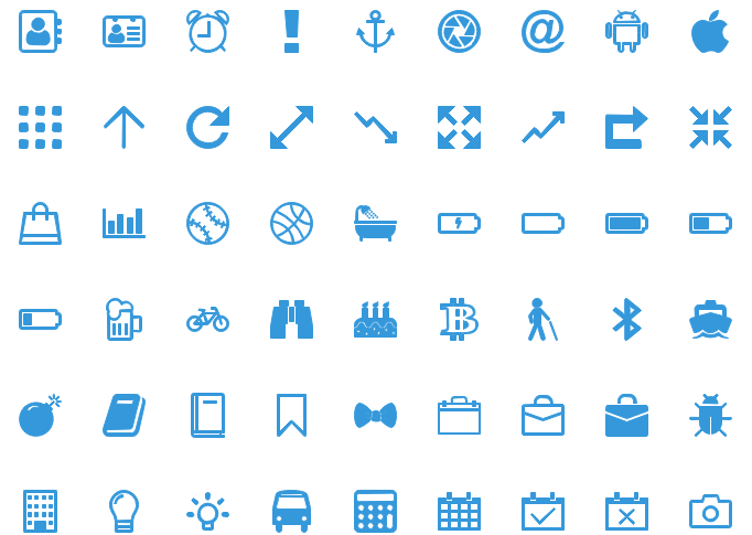 Popular UI Icons