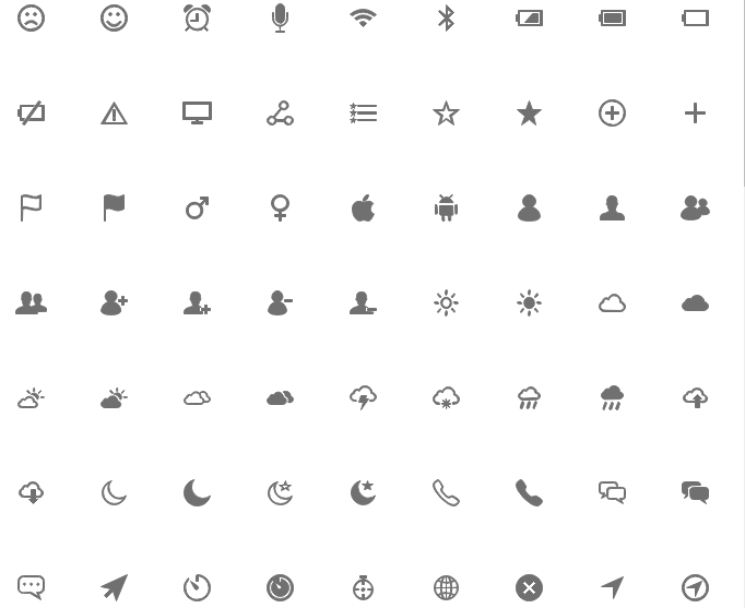 General Wireframe Symbols