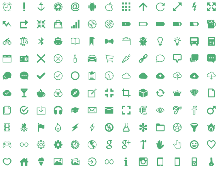 infographics icons