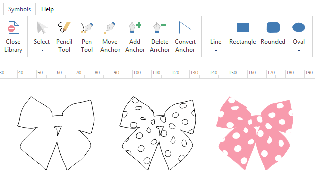 Create Infographic Bow Icons