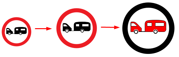 Modifier le panneau de signalisation routière