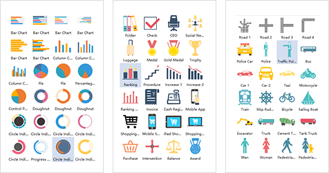 infographics symbols