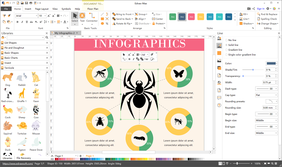 os x infographic app