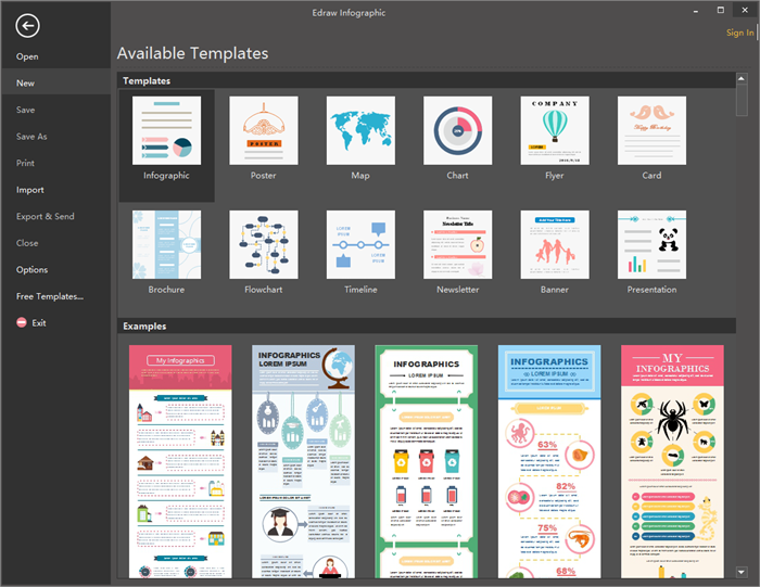 Open Sport Infographic Design Blank Page