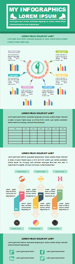 Infografik zu sozialen Medien Beispiel 3