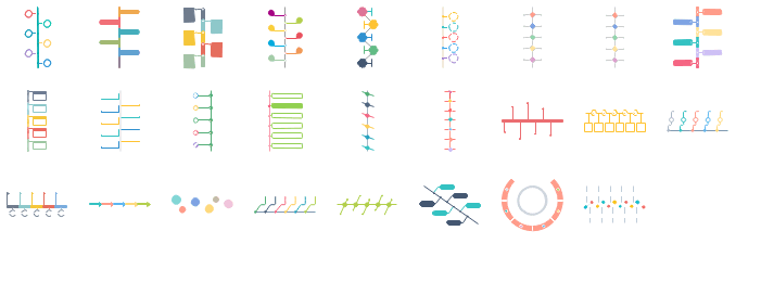 Timeline Infographics Types 