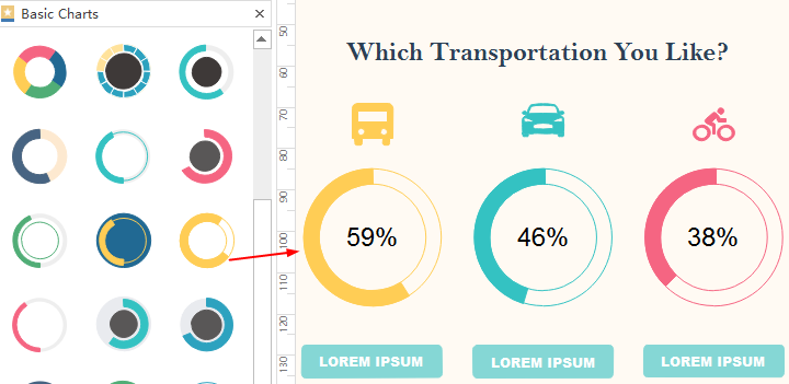 Come utilizzare il grafico infografico