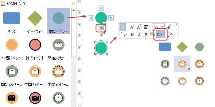 図形を自動生成