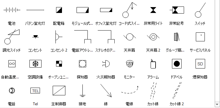 天井伏図記号とその使い方