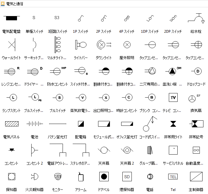 電気配線図記号
