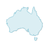 オーストラリア地理マップ