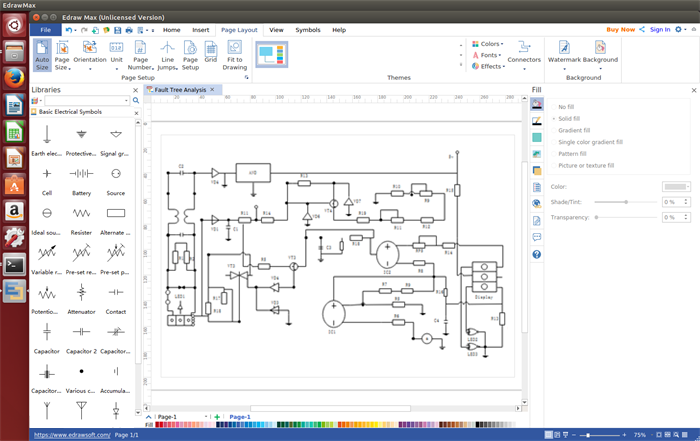 Electrical Diagram Software For Linux Edraw