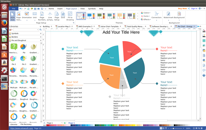 Pie Chart Softawre for Linux