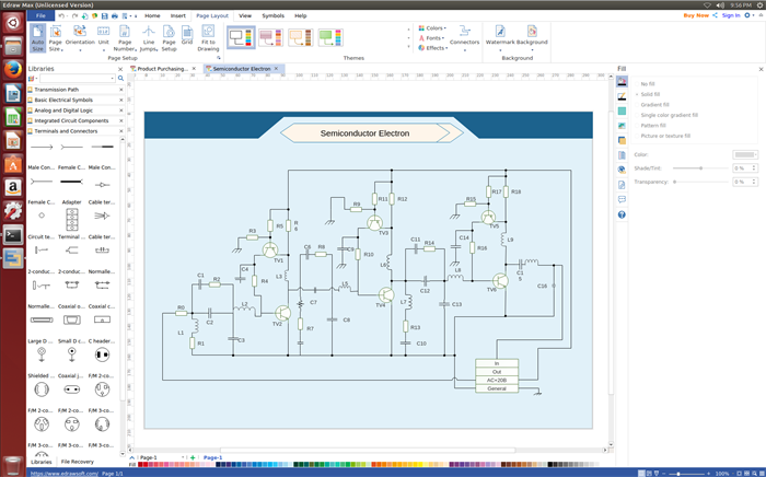 Online Circuit Simulator Schematic Editor Circuitlab