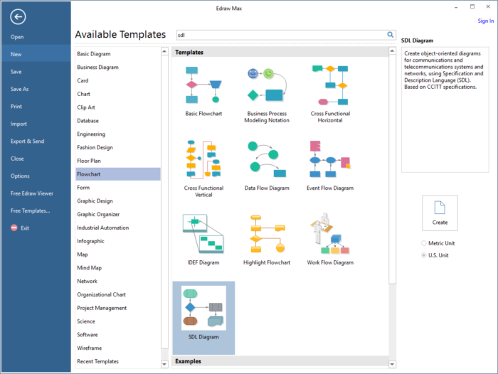 Open A SDL Drawing Page