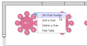 Set Chair Number