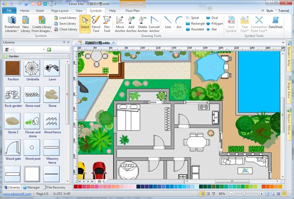 Simple Garden Design Software Make Great Looking Garden Design