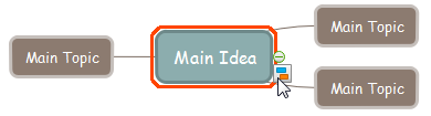 Add Mind Map Sub Shape