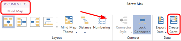 Export Mind Map to Gantt Chart