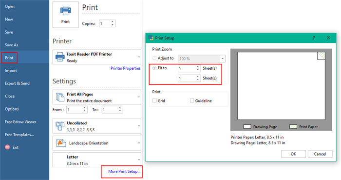 Print Azure Diagram