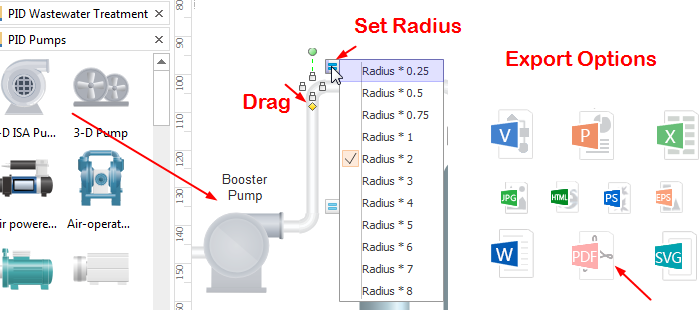 Draw and Export to PDF