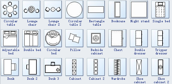 Floor Plan Symbols Chart Mayota