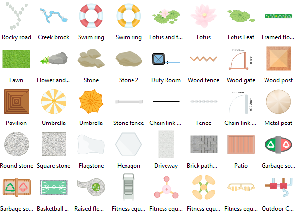 Garden Design Symbols 3