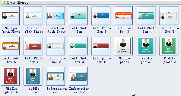 Org Chart Symbols