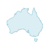 Mapa geográfico - Australia