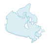 Geographische Karte - Nordamerika