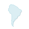 Geographische Karte - Südamerika
