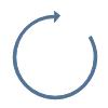flecha de círculo dinámico