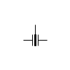 Capacitor with tapping