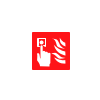 Notrufsäule für Feueralarm