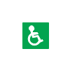 Accessible aux personnes handicapées