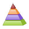 3D ピラミッド
