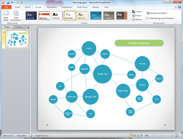 Powerpoint Bubble Chart Template