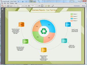 PDF Donut Chart Template