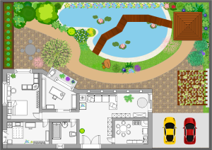 Exemple plan de jardin 1