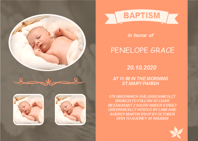 3 Fotos Einladungskarten zur Babyparty