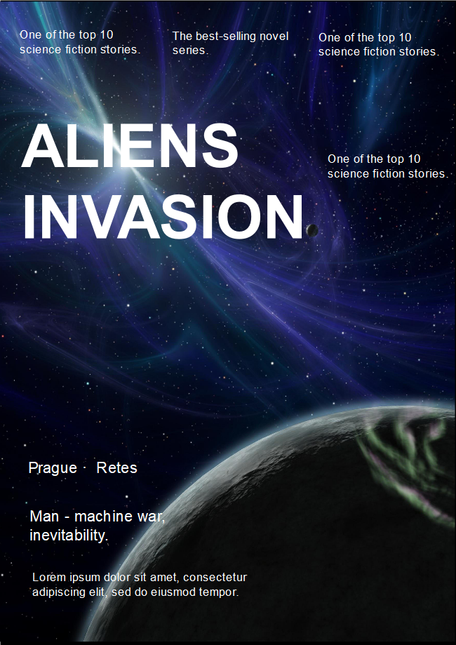 Aliens Invasion Book Cover