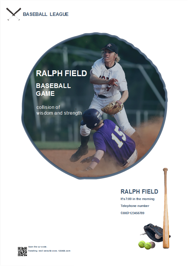 Baseball Business Poster