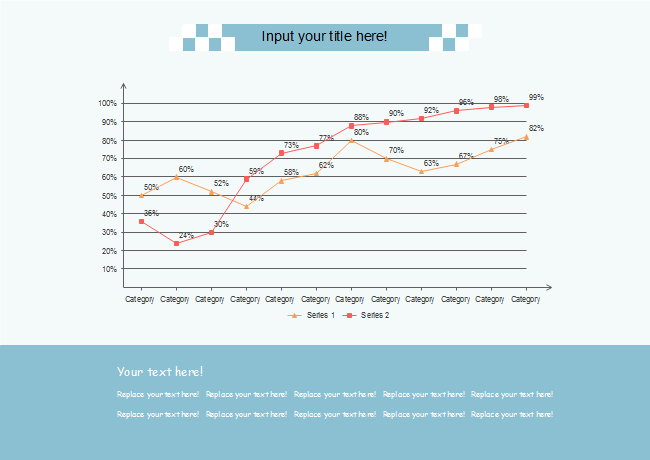 Blank Line Chart Templates