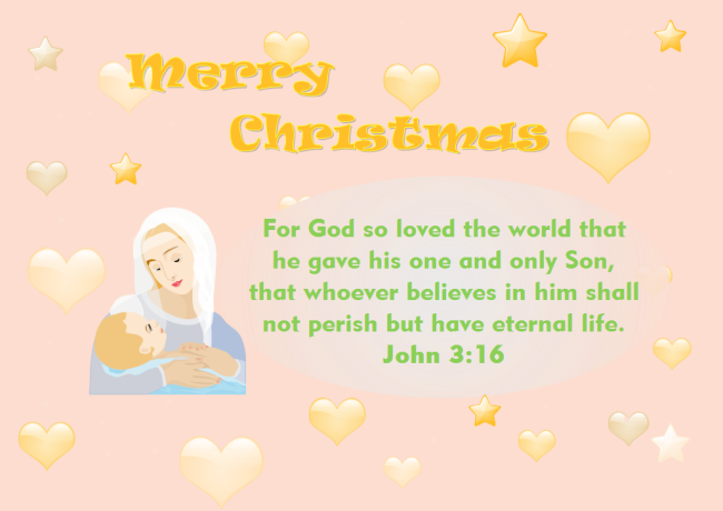 Christmas Card Quote Bible