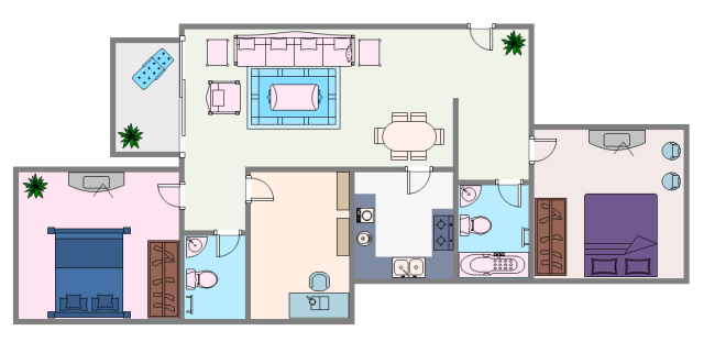 Color House Plan