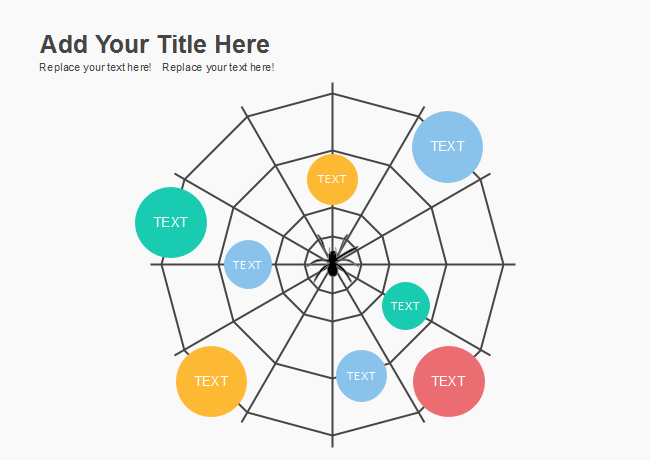 Colorful Spider Map Graphic Organizer