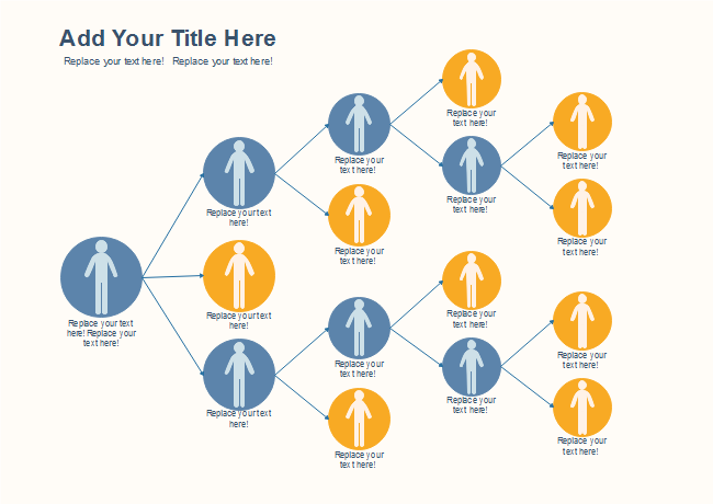 Creative Organizational Chart Template